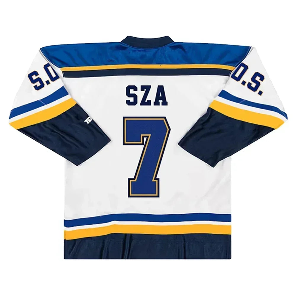 SZA Jersey SOS Blind New Album Merch 2023 North American Tour Unisex Long Sleeve Sweatshirt Shirts