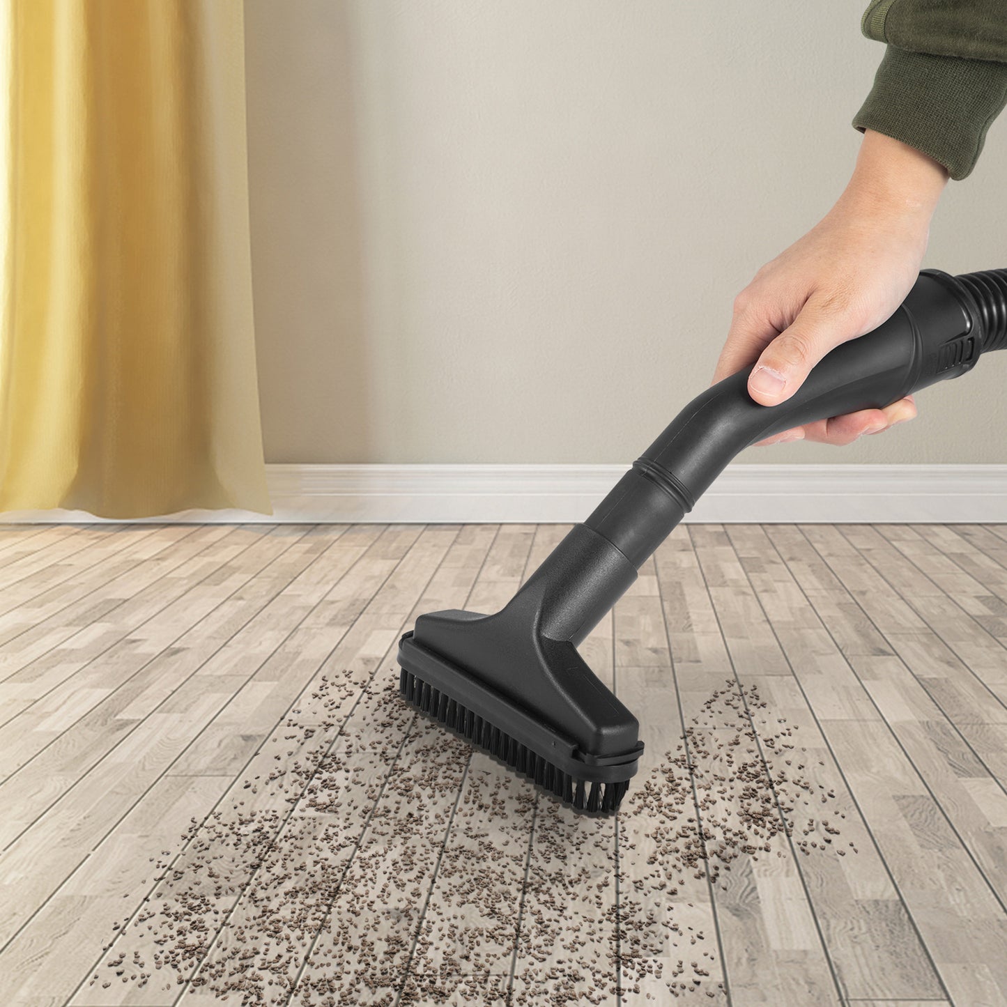 SucceBuy Wet Dry Vac 2.6 Gallon 2.5 Peak HP 3 in 1 Portable Shop Vacuum with Blowing Function  Attachment Storage for Floor